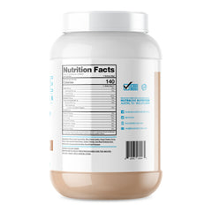 NutraOne ProteinOne micro-filtered whey close-up highlights quality
