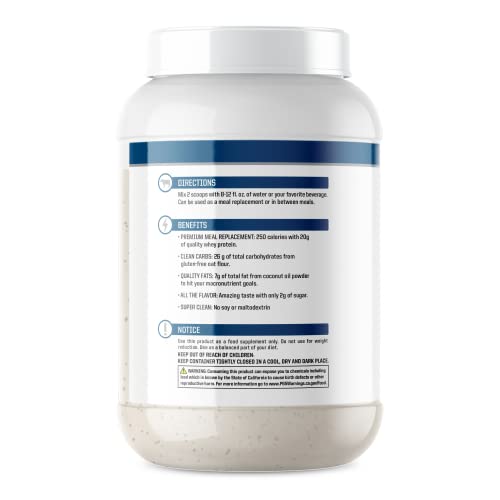 NutraOne Real Meal coconut oil powder bag close up highlights healthy fats