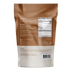 NutraOne RoastOne scoop beside powder highlighting 20g protein per serving.