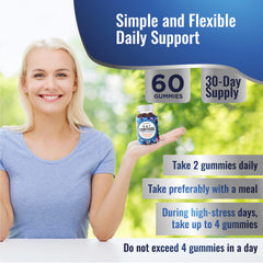 NutraPep Cortisol Gummies packaging with two bottles on desk.