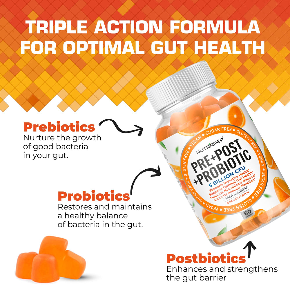 NutraPep gummy texture close-up highlighting chewy texture for easy daily use