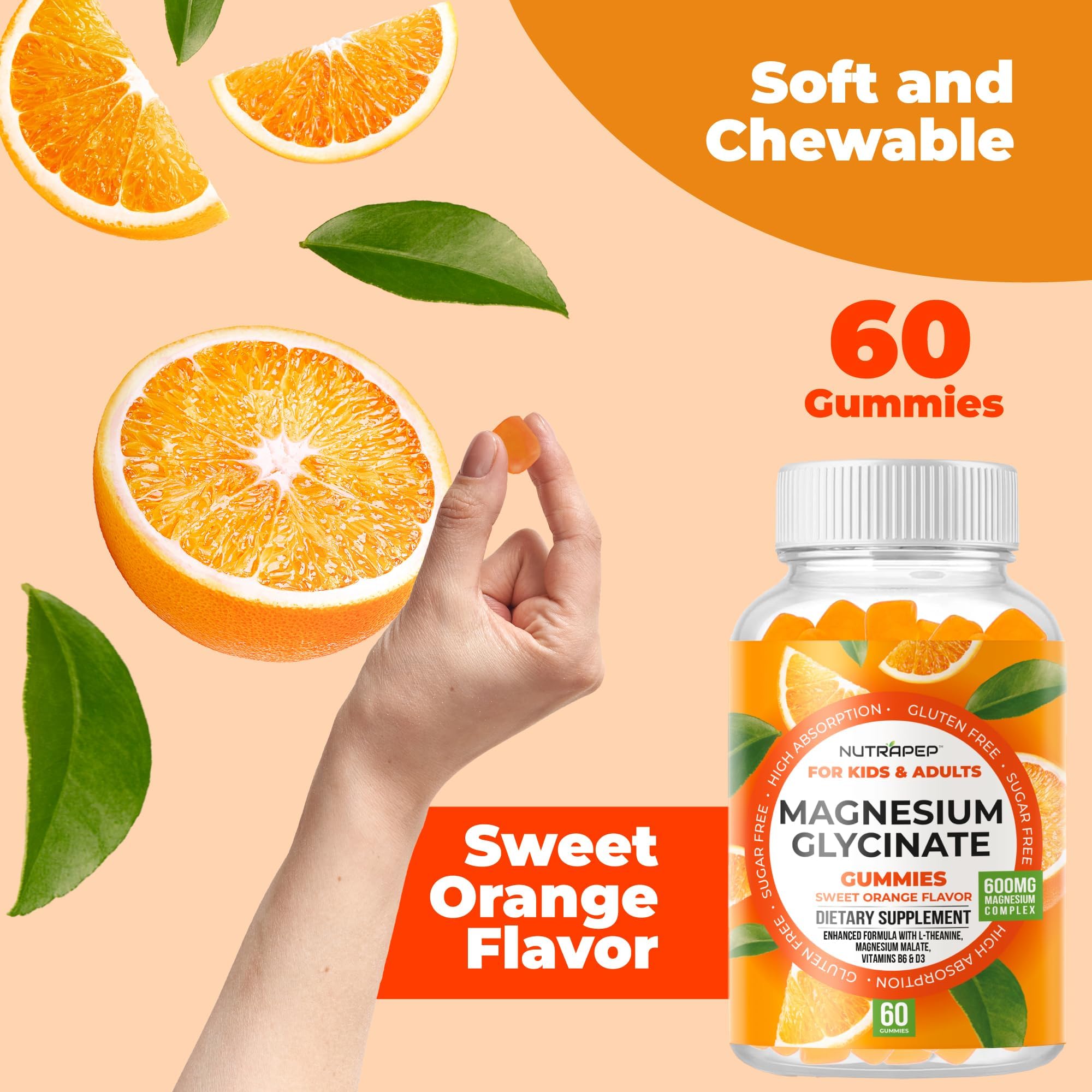 NutraPep Magnesium Glycinate Gummies kids use option simplifies routines.