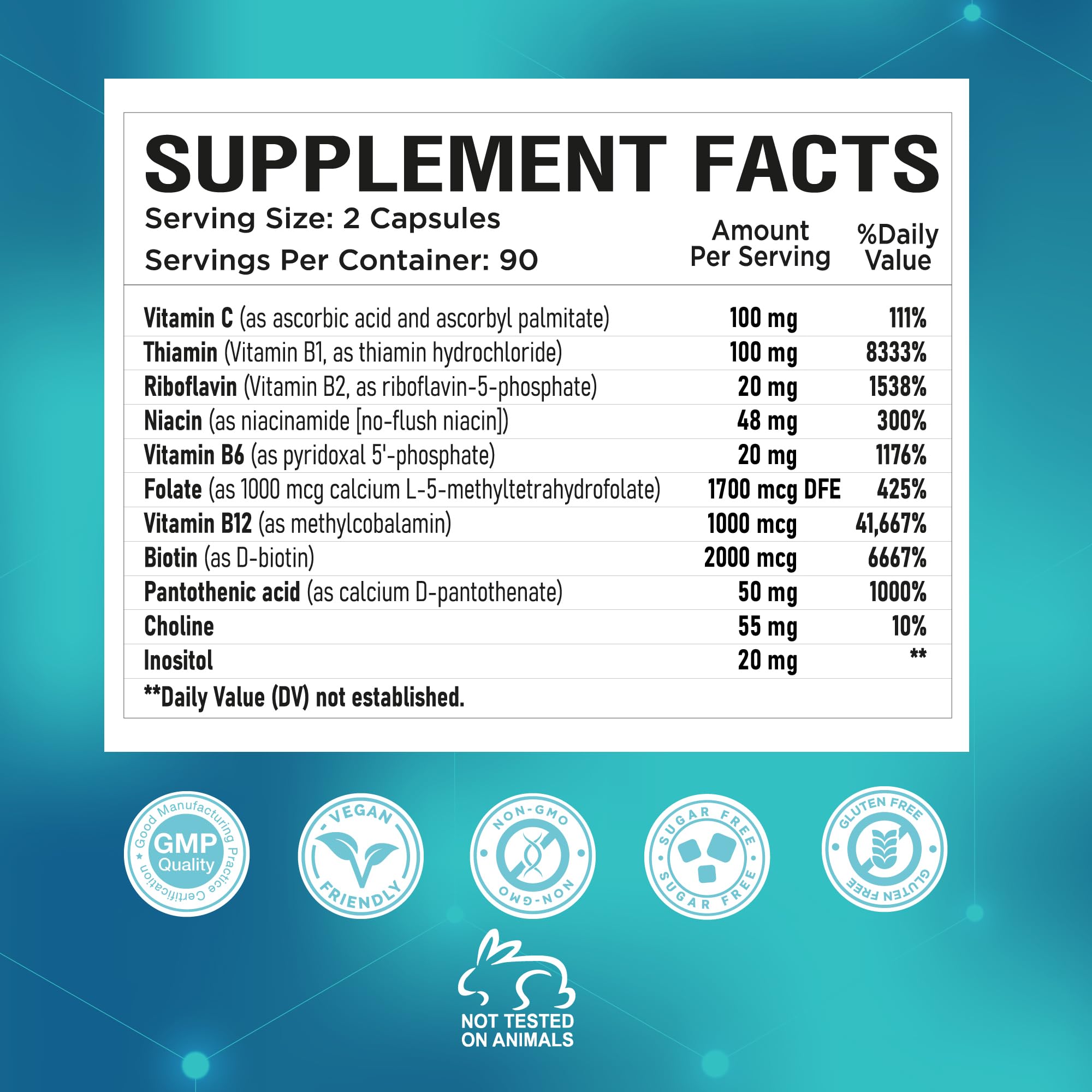 NutraPep Methylated B Complex daily-use setup suggests brain and energy support