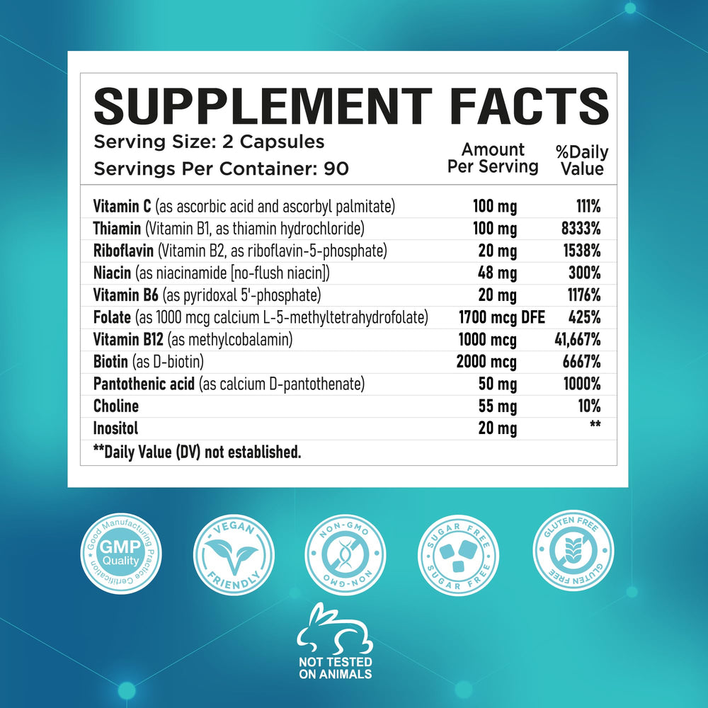 NutraPep Methylated B Complex daily-use setup suggests brain and energy support