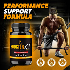 NutraRize Booster XT label close-up highlighting quality
