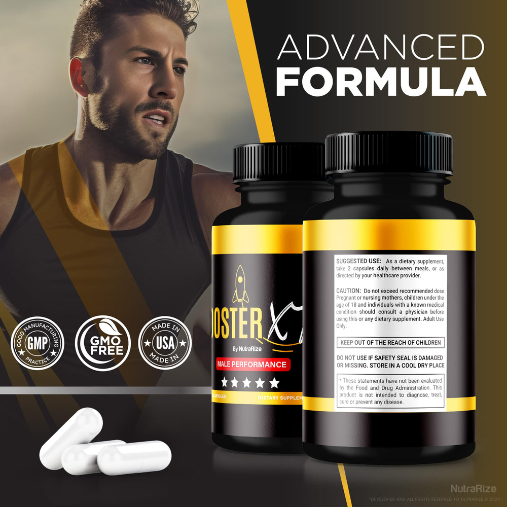 Travel kit featuring Booster XT for easy on-the-go energy.