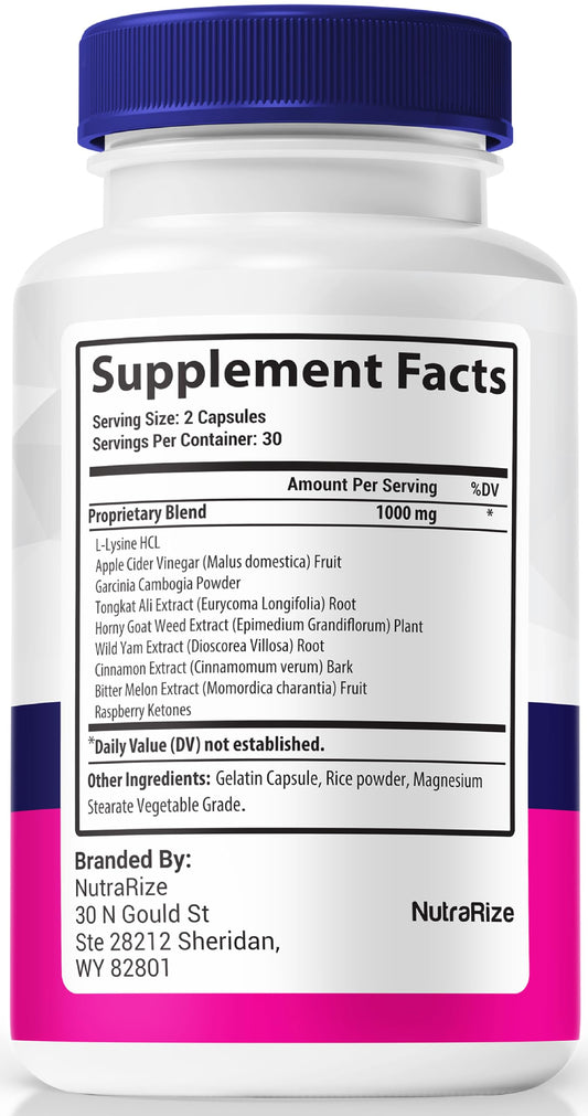 Close-up of NutraRize EZ Prostate capsules for easy daily supplementation