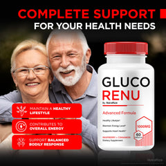 NutraRize Gluco Renu daily-use scene depicts simple routine integration.