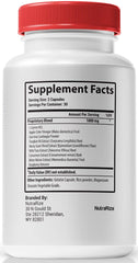 NutraRize Gluco Renu pills closeup shows capsules for easy daily intake.