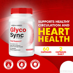 NutraRize Glyco Sync bottle with water for a simple daily routine.