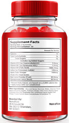 NutraRize Keto Burner Gummies bottle-pour showing quick, on-the-go consumption.