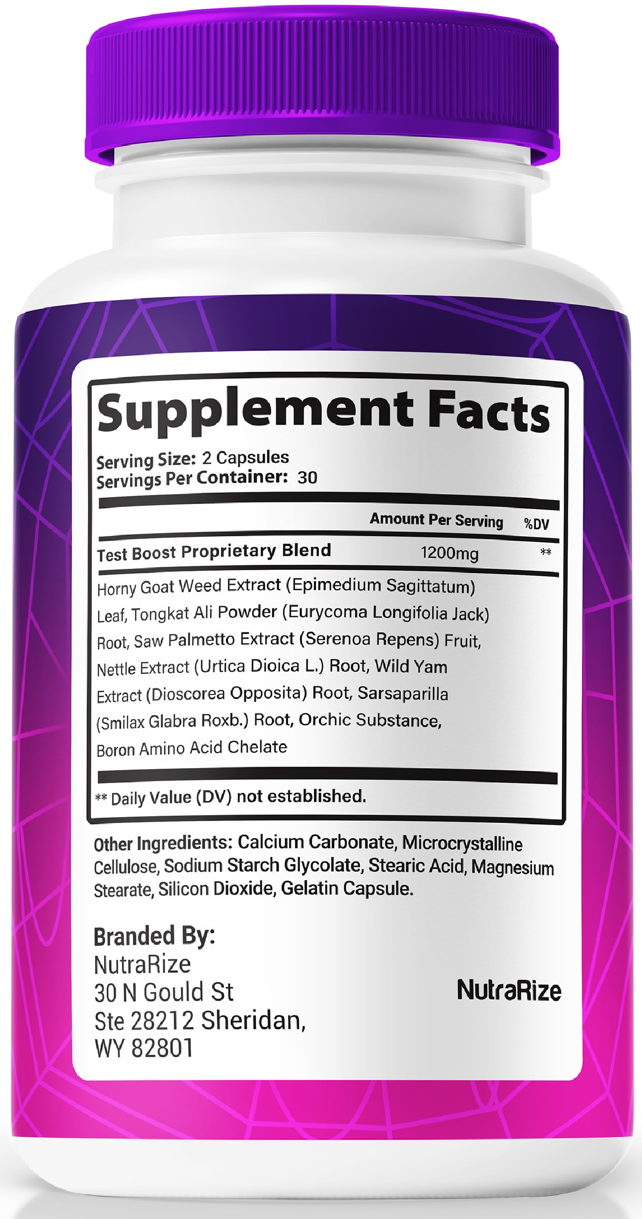 NutraRize Spider-Sense capsules close-up, perfect for daily use.