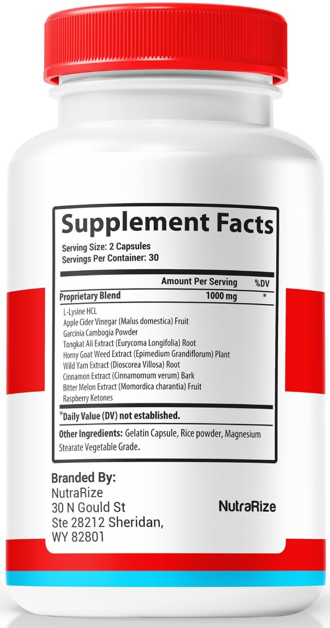 NutraRize Trusted Relief capsules-closeup highlights natural ingredients