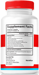 NutraRize Trusted Relief capsules-closeup highlights natural ingredients