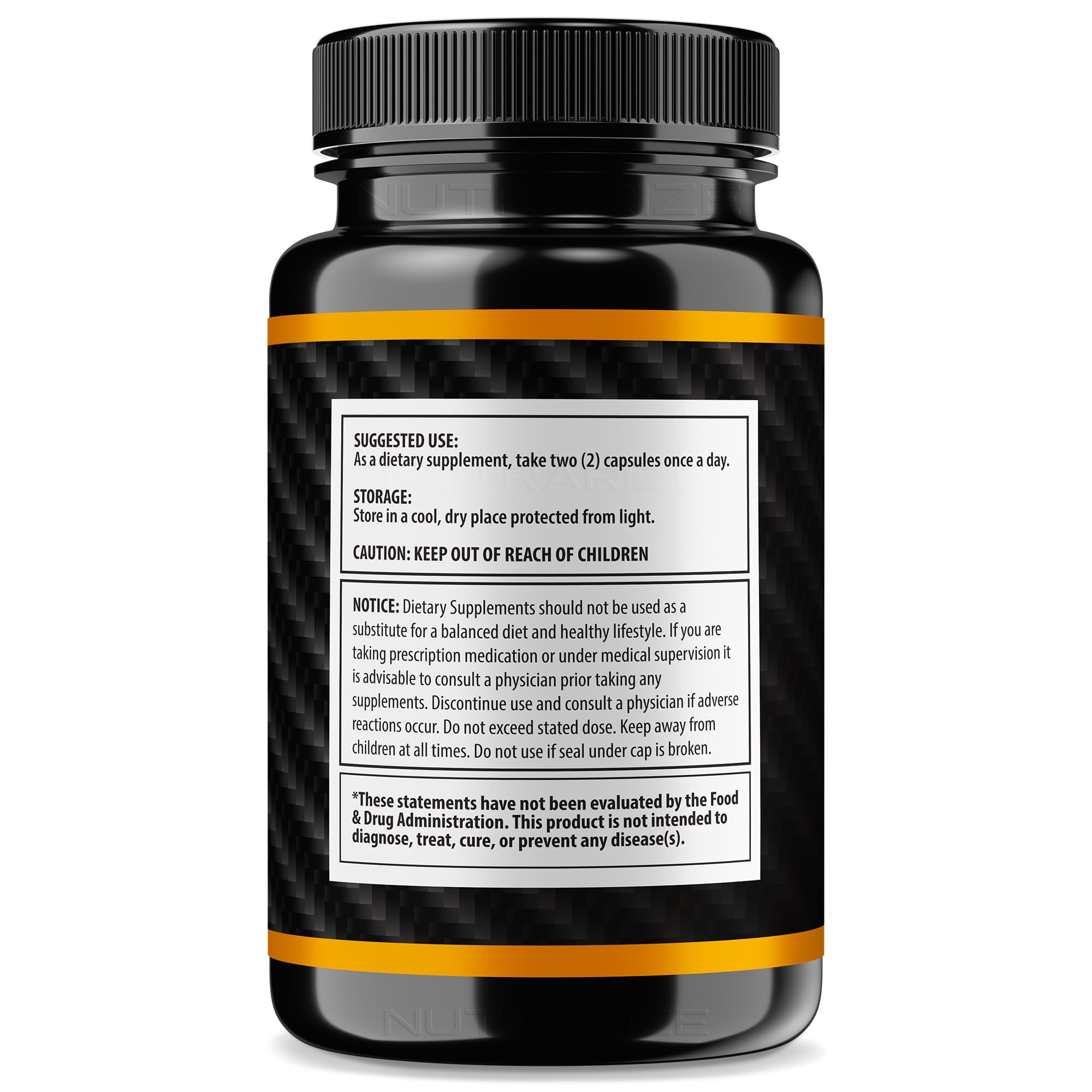 Capsules close-up highlighting a natural, daily wellness supplement by NutraRize.