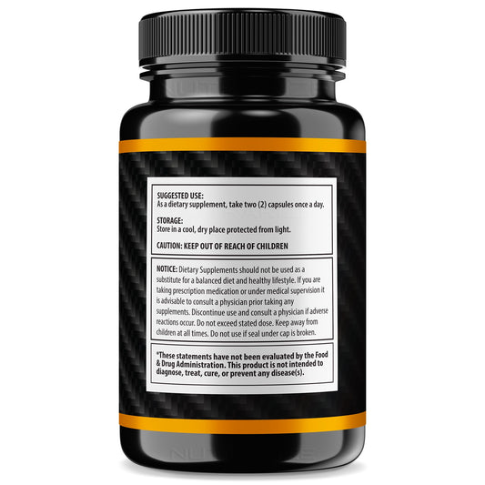 Capsules close-up highlighting a natural, daily wellness supplement by NutraRize.