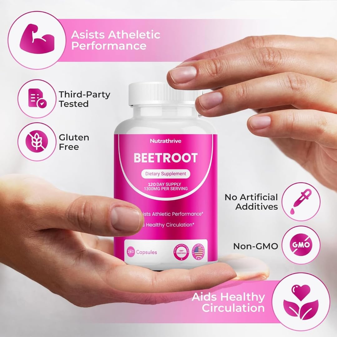 Nutrathrive tasteless veggie capsules for effortless daily supplementation.