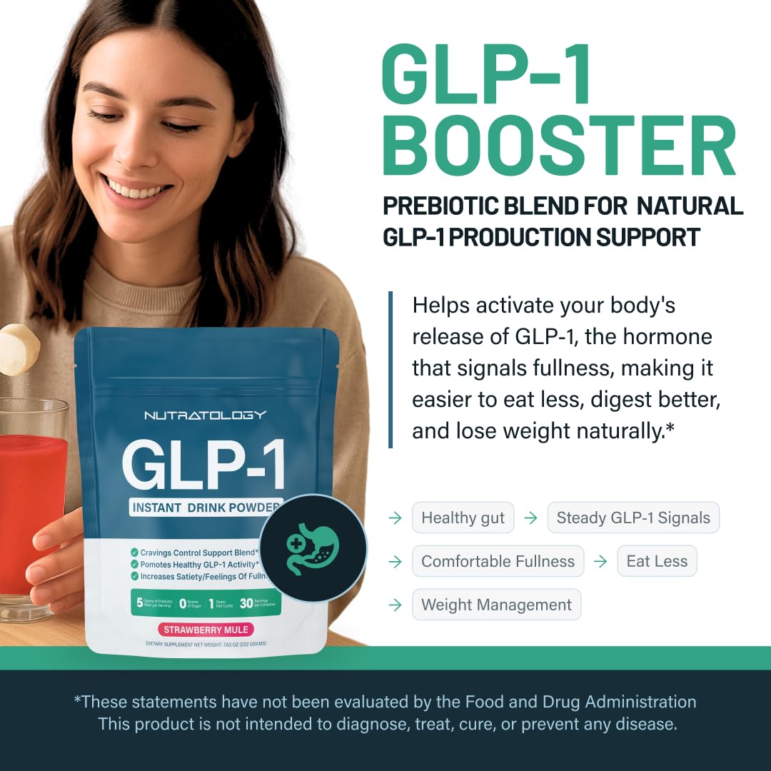 Nutratology GLP-1 Booster ingredients for energy support