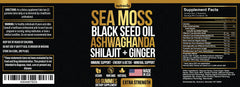 Nutravia Sea Moss Gummies 13-in-1 formula highlights the multi-ingredient blend