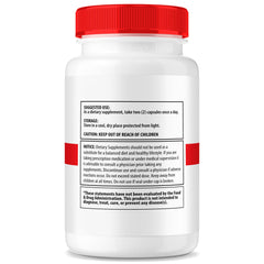 Closeup of NutraVibe Gluco Advance capsules highlighting plant-based formula.