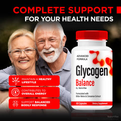 NutraVibe Glycogen Balance triple-pack display for easy daily routine.