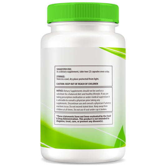 NutraVibe LeanVance packaging highlights natural formula for wellness