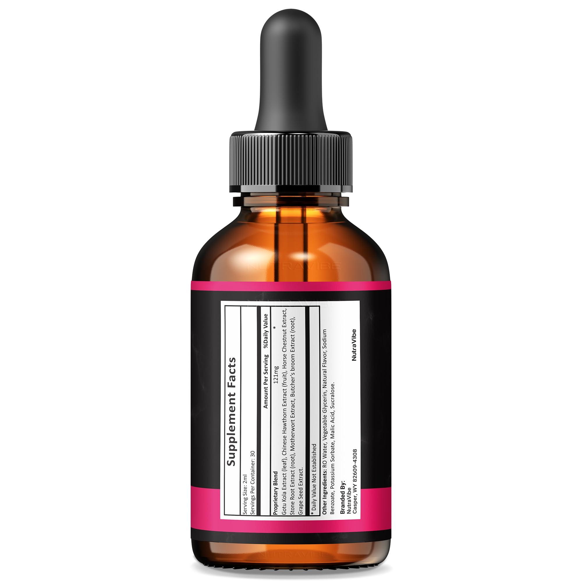 NutraVibe Libid Intense Drops dropper demonstrates easy daily administration.