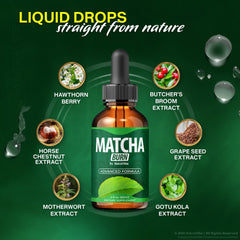 NutraVibe Matcha Burn Drops energy and balance use in daily routine.