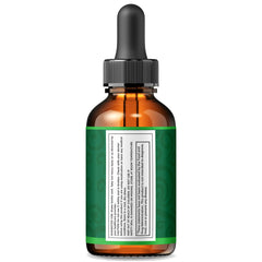NutraVibe Matcha Burn Drops ingredients label with natural extract blend.