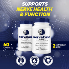 NutraVibe NervaEase capsules in blister pack