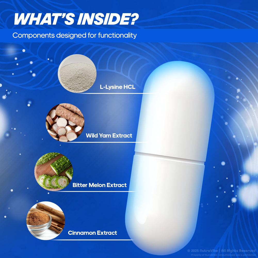Hands taking NutraVibe Nerve Sync at breakfast to support daily routine.