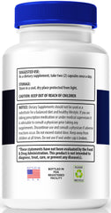 Nutritional label details showing the blend and daily wellness potential.