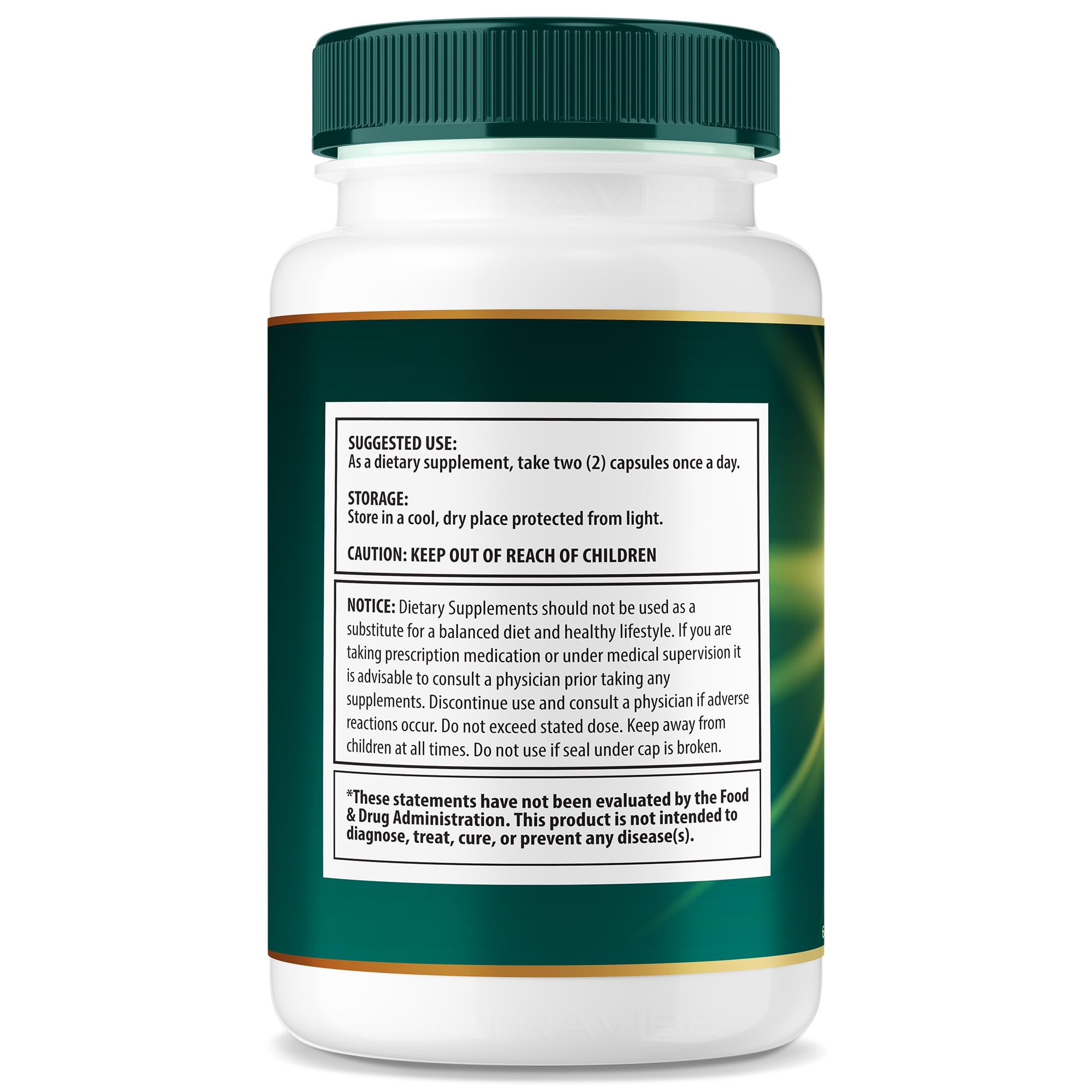Close-up of Synaptigen capsules highlighting easy-to-take design