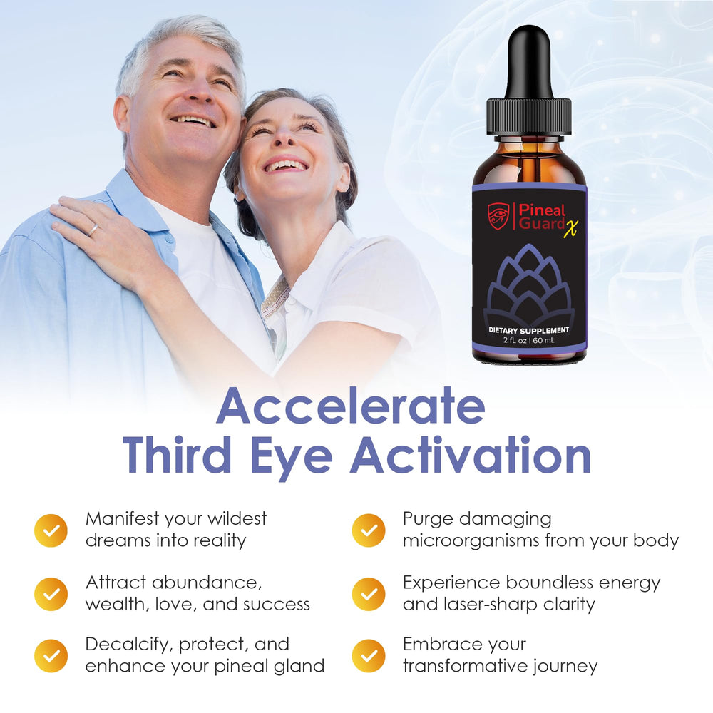 Nutraville Pineal Guard X packaging box on a clean surface