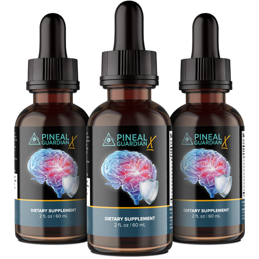 Nutraville Pineal Guardian X bottle front for daily cognitive support.