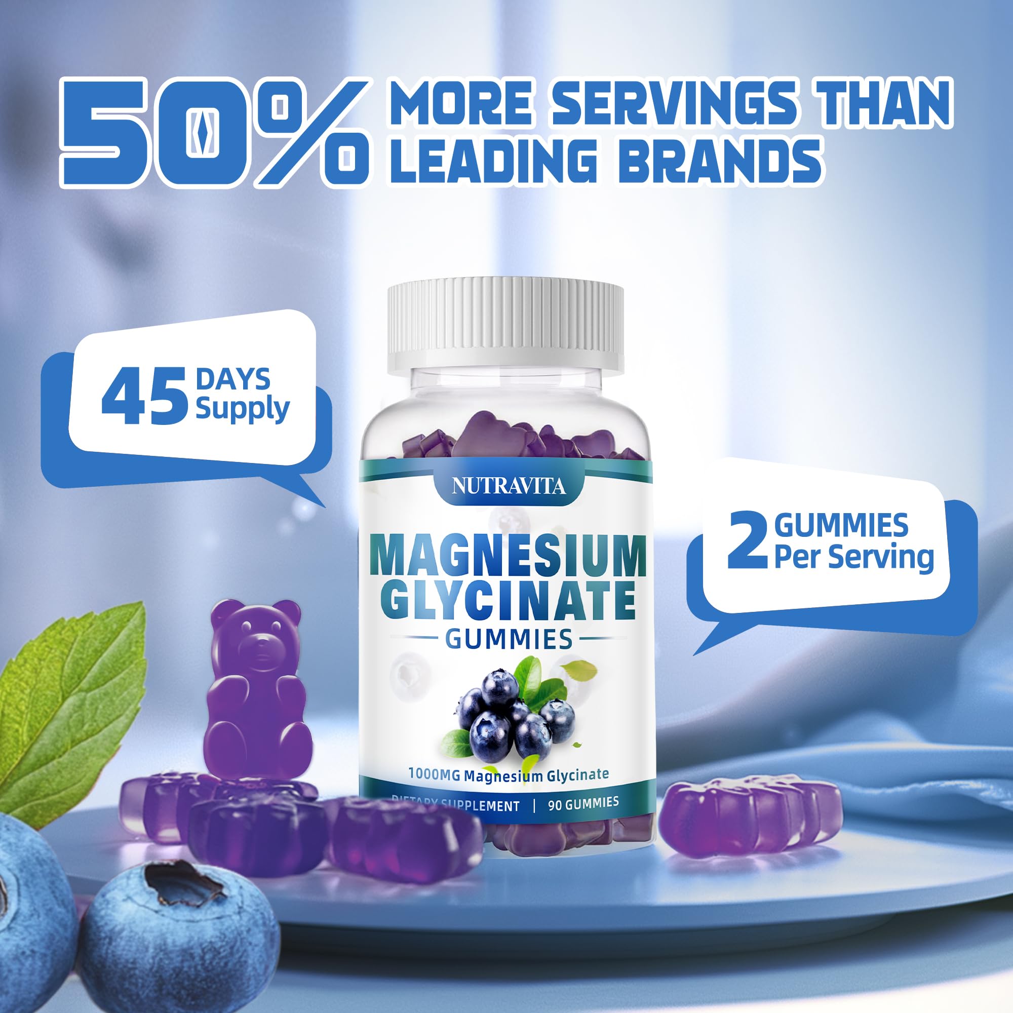 Nutravita Gummies vegan-friendly, gluten-free, gelatin-free seal for dietary needs.