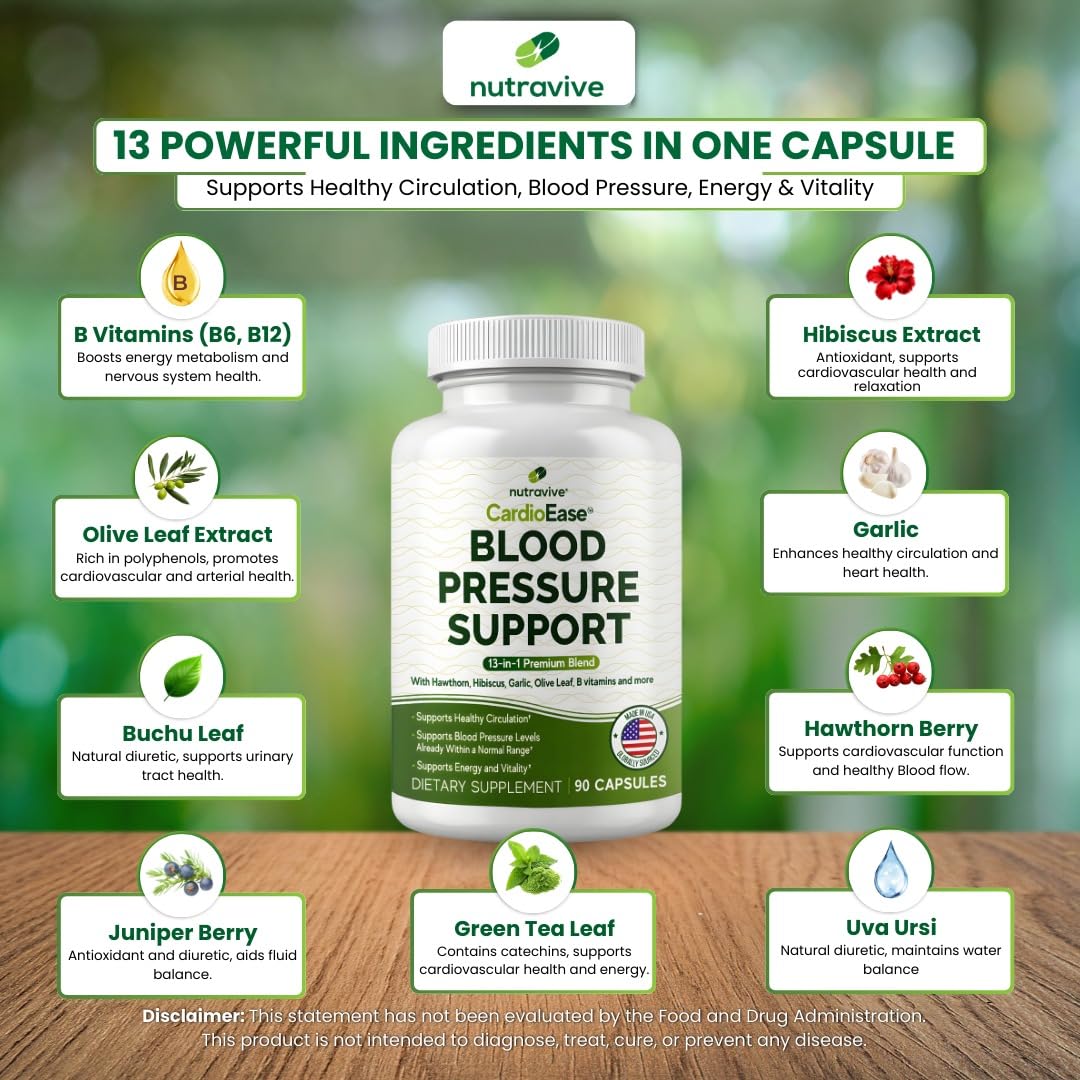 Nutravive B vitamin blend for energy and overall wellness.