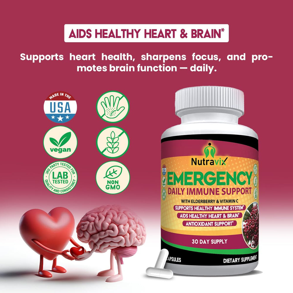 NutraviX probiotics Lactobacillus Acidophilus bottle for gut-friendly immune balance.