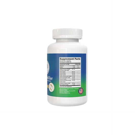 Nutraxcol HELICOBKILLER capsules close-up for daily digestive support