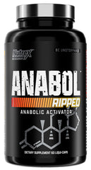 Nutrex Research Anabol Ripped bottle front view for lean muscle support.