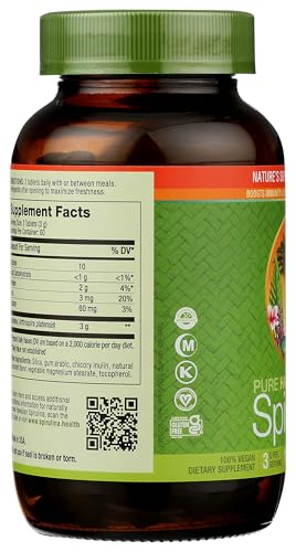 Nutrex Hawaii spirulina bottle on kitchen counter everyday wellness companion