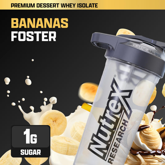 Nutrex IsoFit 25g protein scoop highlights convenient serving size for quick fueling