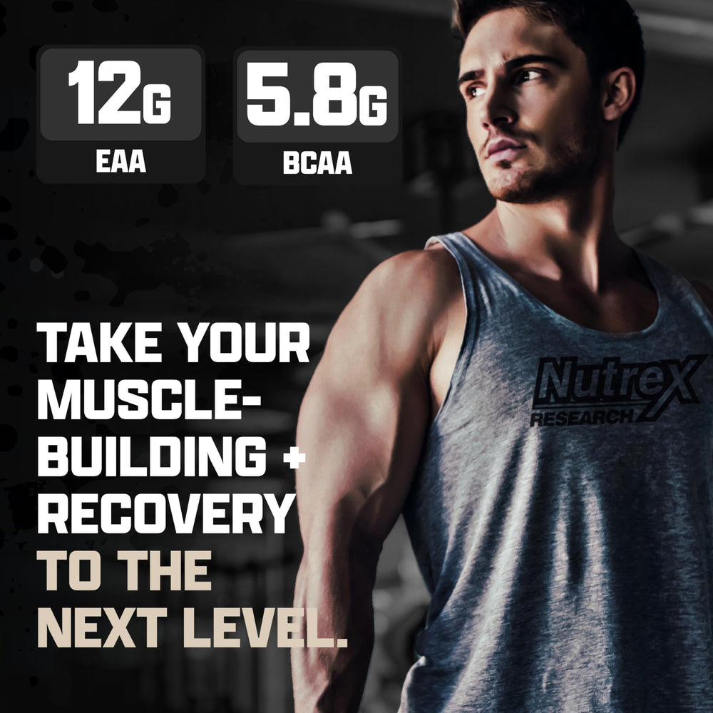 Nutrex IsoFit Vanilla Bean Ice Cream powder mixes easily with milk