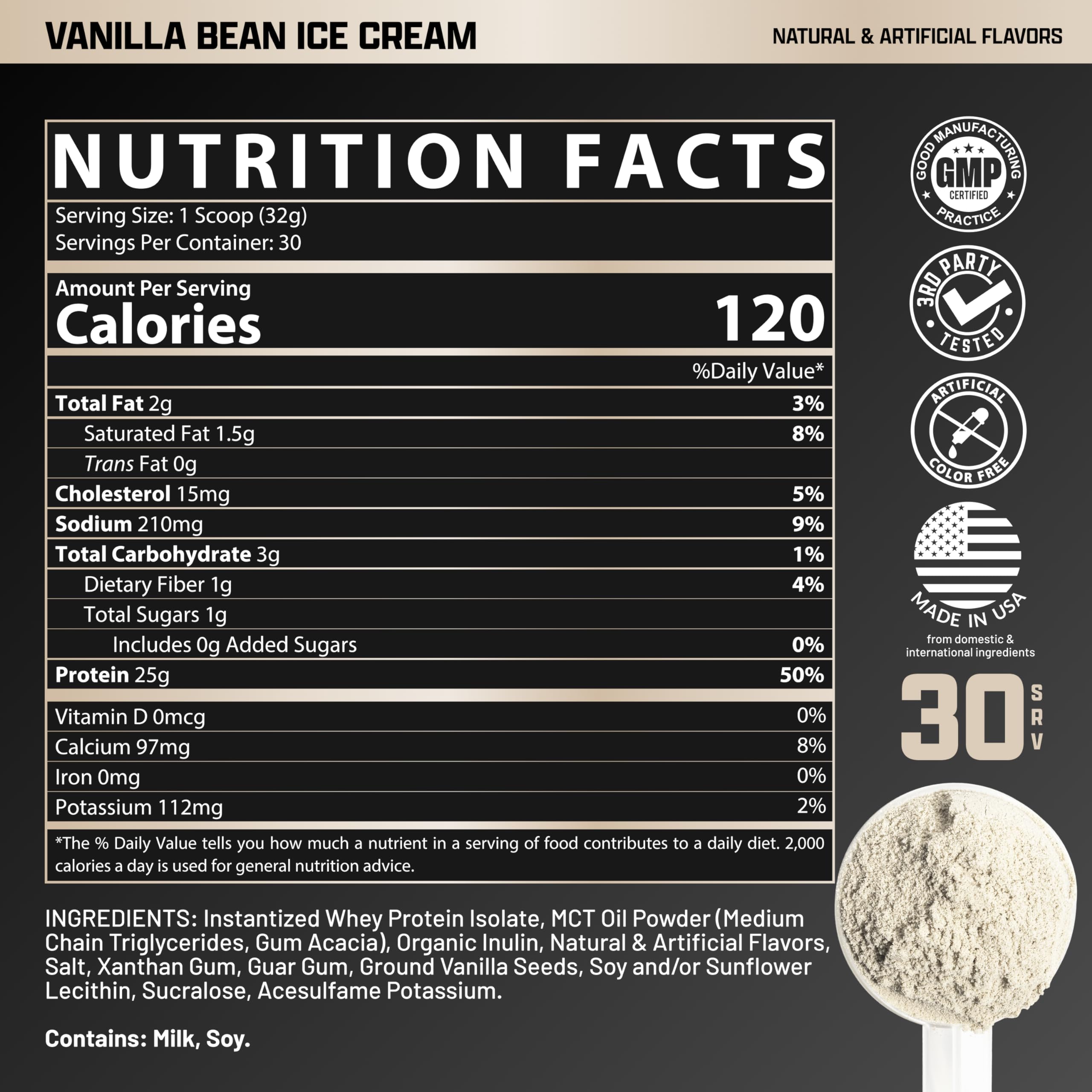 Nutrex IsoFit is made in the USA and third-party tested for purity and safety
