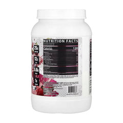IsoFit protein scoop beside bottle for convenient daily use.