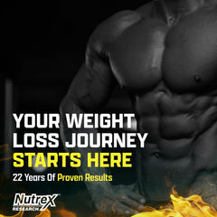 Nutrex Lipo6 Black Intense bottle cap closeup with verification sticker.