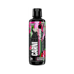Strawberry Watermelon flavor Carniburn Liquid in a glass