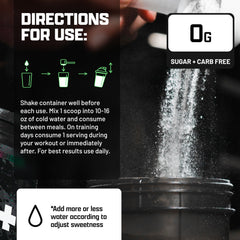 Nutrex Hydration drink offers vivid color and inviting aroma after mixing.