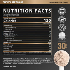 IsoFit 2lb tub side view demonstrates easy mixing and portability.