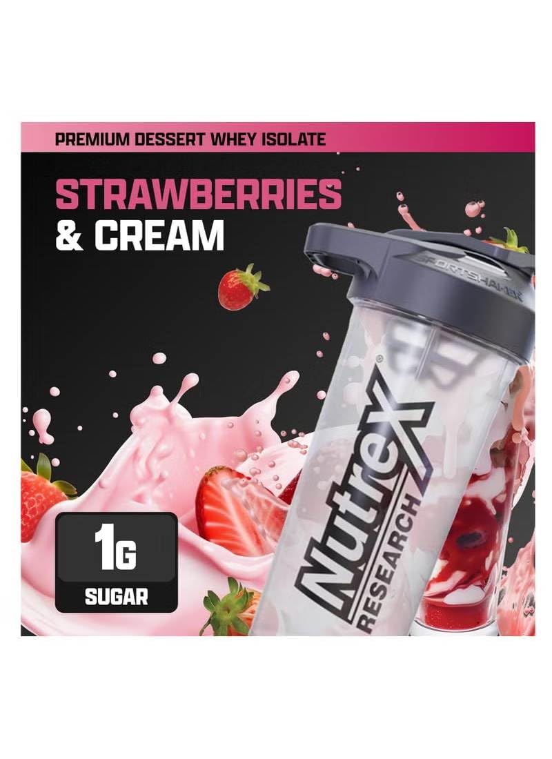Mixed IsoFit shake shows fast-absorbing formula ideal for post-workout fueling.